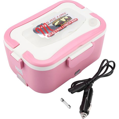 Boîte chauffante électrique 12V/24V pour voiture, récipient isotherme 1.5L pour déjeuner sur route (1/5)