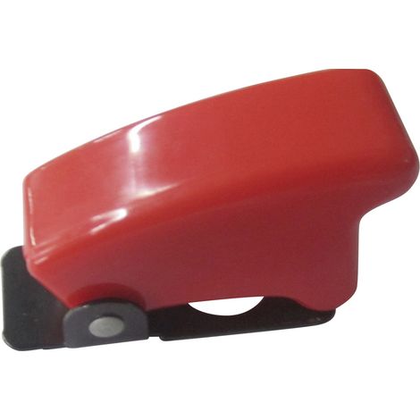 TRU COMPONENTS 1587830 TC-R17-10 RED Sicherheitsabdeckung   Rot 1 St.