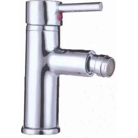 Rubinetto Miscelatore Bidet Bagno Stilo Cromo Monocomando Everest Birillo