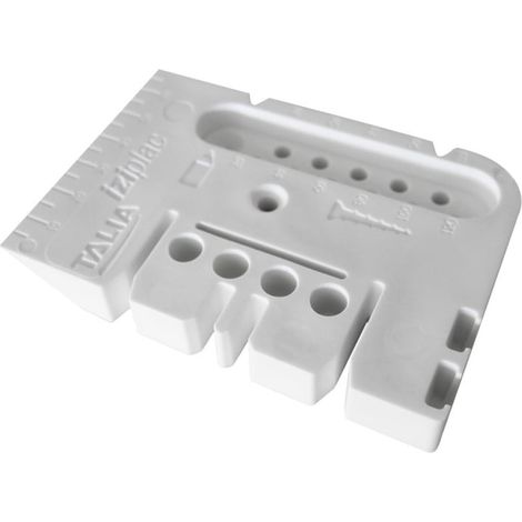 Taliaplast – Outil multifonction plaquiste 10 fonctions – Pour pose de plaques de plâtre – Dimensions 100 x 70 x 13 mm – Poids 72 g – S036441235