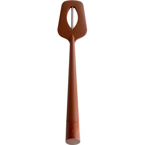 Portable Silicone Thermometer with Spoon, Long Spatula and Digital Display - Food Thermometer for Chocolate, Creams, Sauces, Jams and Syrups - Instant Read (1/5)