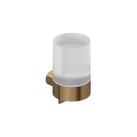 Distributeur de savon en verre VELA R, bronze brossé (1/2)