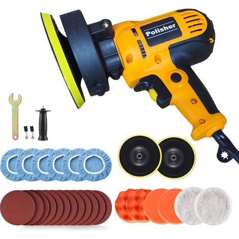 Polisseuse électrique 700W 125mm, vitesse variable pour polissage (1/5)