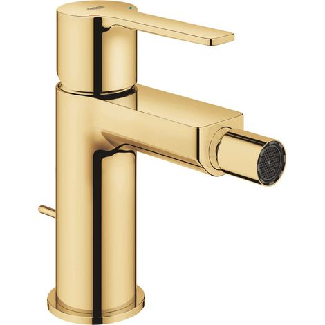 Grohe Lineare - Bidetarmatur mit Ablaufgarnitur, Cool Sunrise 33848GL1 (1/2)