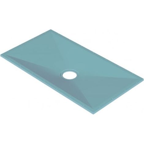 AKW Tuff Form Rectangular Level Access Wet Room Floor Former 1500mm x 820mm