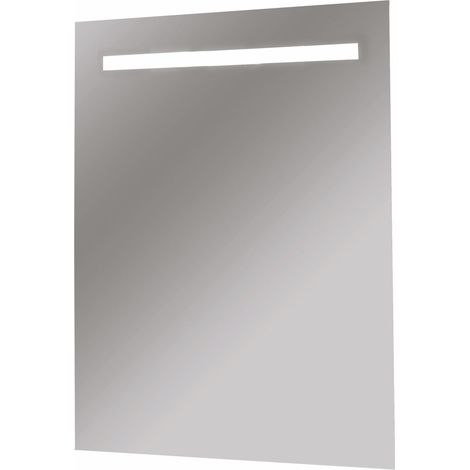 Specchio Da Bagno 80x60 cm retroilluminato con striscia led  Specchio ed antifog  Senza Kit Bluetooth