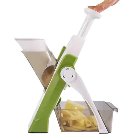 Coupe-légumes manuel - Multifonctionnel - Facile à nettoyer - Convient aux cuisines domestiques et aux restaurants - Écologique (1/5)