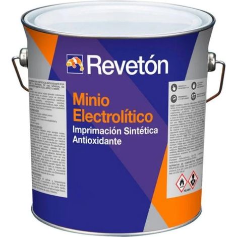 Pintura imprimacion electrolítico naranja 750ml Reveton