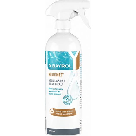 Spray manutenzione linea d'acqua Bayrol Bordnet 1L depositi grassi
