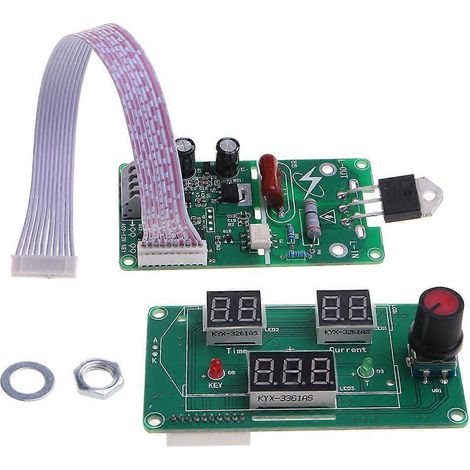 Module de commande de soudeuse par points numérique LCD avec encodeur à impulsion unique 100 A/40 A (DIY-40A) (1/4)