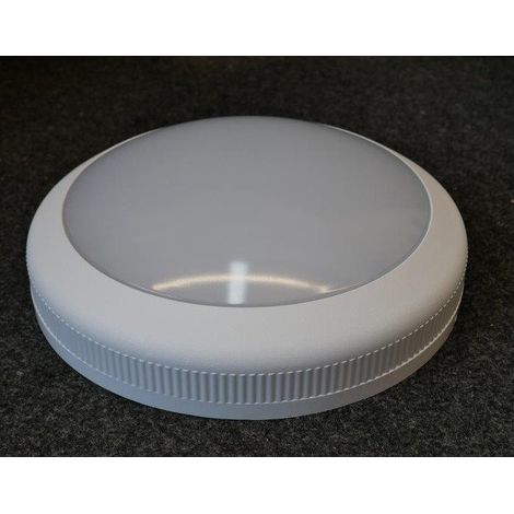 Hublot extérieur LED 20W blanc Ø 300x93.5mm sans détection 3000K 2000lm non-dimmable alim 230V IK10 IP66 HublotPro T.FACTORY (1/2)