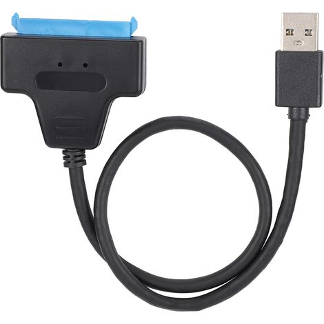 Câble USB 3.0 vers SATA pour disque SSD et lecteur CD/DVD, transfert de données haute vitesse (1/5)