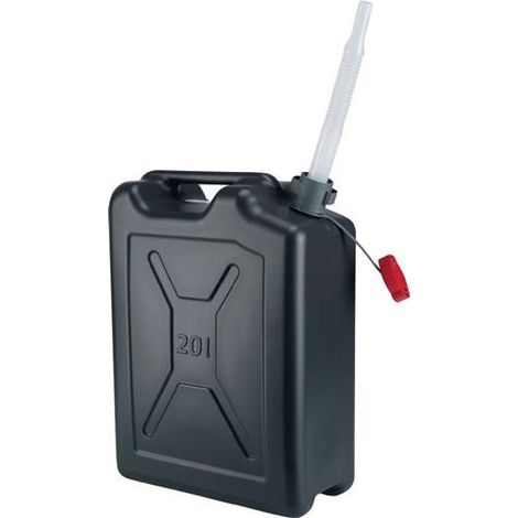 PRESSOL Kraftstoffkanister Inh.20l schwarz HDPE L350xB175xH480mm PRESSOL