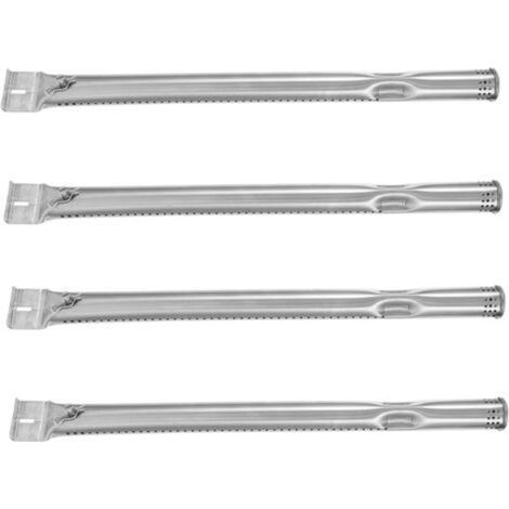 4 pièces Accessoires de Brûleur de Barbecue à Gaz Acier Inoxydable Tubes Chauffants Universels pour de Remplacement Durables et Faciles à Installer (1/5)