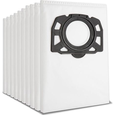 10er-Pack Staubsaugerbeutel für Kärcher 2.863-006.0, Staubsaugerbeutel für Kärcher WD4 WD5 WD6 WD5P WD6P Premium MV4 MV5 MV6 (1/4)