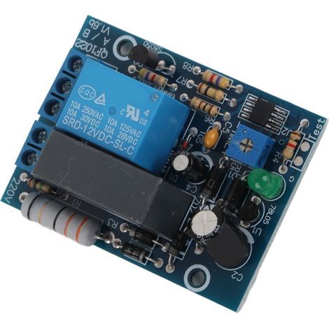 Module de relais temporisé à temporisation réglable 220 V CA (0 à 10 secondes) (1/5)