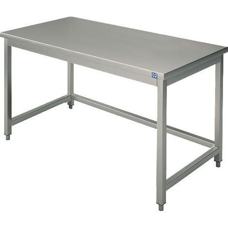 Table de travail sans étagère, sans dosseret, 1200x600 mm - VIRTUS