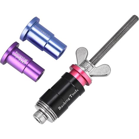 Outils Amortisseur VTT,Bague Amortisseur,Outil Installation De Bague Amortisseur VTT, Shock Eyelets,Outil De Démontage De Douille De Choc Arrière,Outil D’Installation De Douille (1/5)