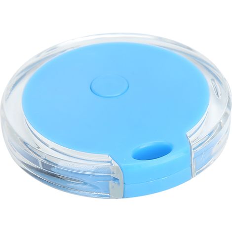 Localisateur intelligent anti-perte avec alarme et rappel pour enfants, animaux de compagnie, clés, portefeuille, voiture, chien, chat, sac, bagages pour iOS et Android (bleu) (1/5)