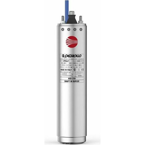 4PSm/1.5 - Motor encapsulado 4" de 1.5 HP monofásico