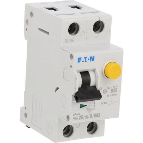 Interruttore differenziale 2P 25A B 0.03A Tipo AC 6kA PFL6-25/1N/B/003 286433