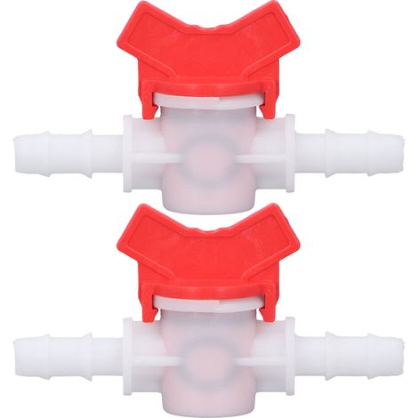 ABS-Wasserregelventil-Set mit 2 Ventilen – 10 mm / 0,39 Zoll, Absperrregler und Durchflussregler (1/5)
