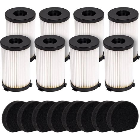 8 pièces,Filtre HEPA pour aspirateur compatible avec MooSoo D600 D601, pièce d'aspirateur filaire, élément filtrant HEPA (1/5)