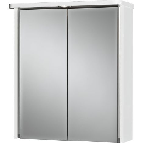 Spiegelschrank Tamrus LED weiss 55x63x22