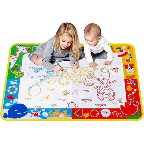 Tapis de dessin à l'eau avec 2 stylos, ensemble de jouets pour bébés et enfants (1/2)