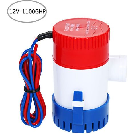 Pompe de cale DC semi-automatique petite pompe submersible 110012v- (1/4)