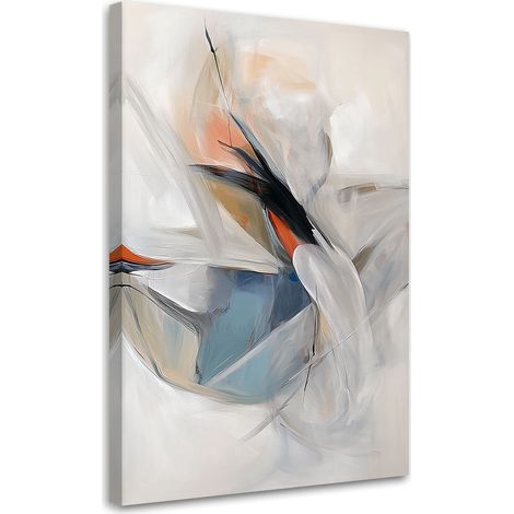 Wandbild für das Schlafzimmer Minimalistische Abstraktion Aquarell 70x100 cm