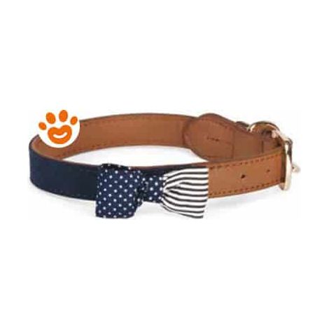 Camon Dog Collare in Cuoio (15x400 mm) - Confezione 1 Pezzo - Accessori
