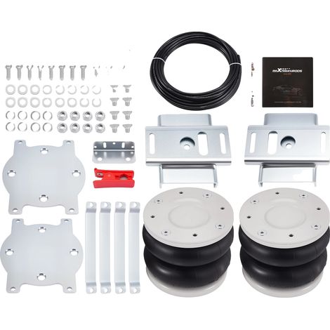 Kit de suspensión neumática, compatible con Vauxhall Movano y Renault Master FWD 2010-2025, capacidad de carga trasera de 4000 kg, estabilidad mejorada del vehículo, presión de aire ajustable. (1/5)