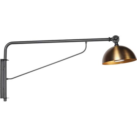 Steinhauer - wandleuchte - Pintino - bronze schwarz - metall - Ø