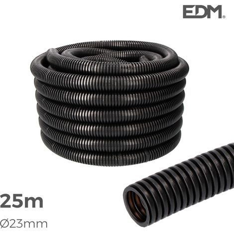 Elektrorohre edm PVC schwarz 23 mm 25 Meter