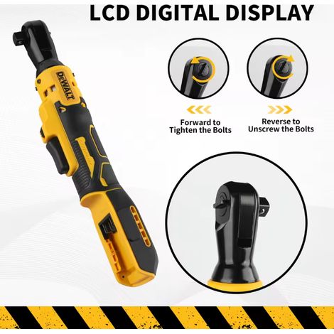 DEWALT DCF512 Cliquet 18V XR sans fil Brushless 1/2, outil nu, compatible batteries DEWALT 18V, sans batterie ni chargeur (1/5)