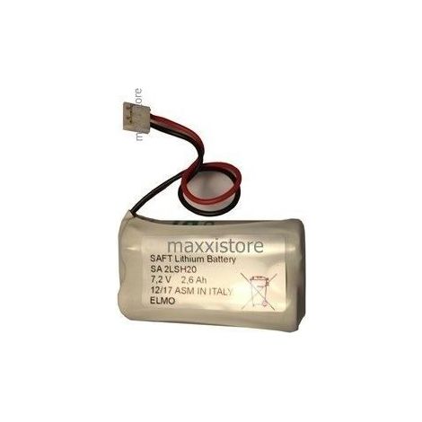Saft Batteria litio compatibile IESS TWISTER 7,2V 2,6Ah - 2LS14500DX