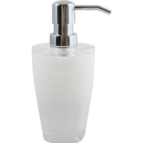 Dispensador de Jabón Acrílico TAHITI Blanco MSV (1/2)