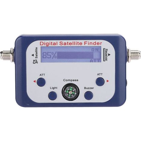 Détecteur de Signal Satellite Numérique Portable 950-2150MHz avec Écran LCD (1/5)
