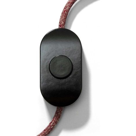 Interruttore a pedale Unipolare con morsetti a vite. Design by Achille Castiglioni