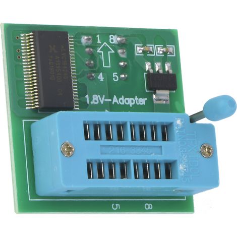1,8-V-Adapter für SPI-Flash-Speicher auf Smartphone-Motherboards (SOP8, DIP8, W25, MX25, CH341, TL866CS) (1/5)