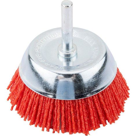 Cepillo de nylon Graphite 75 mm duradero rápido