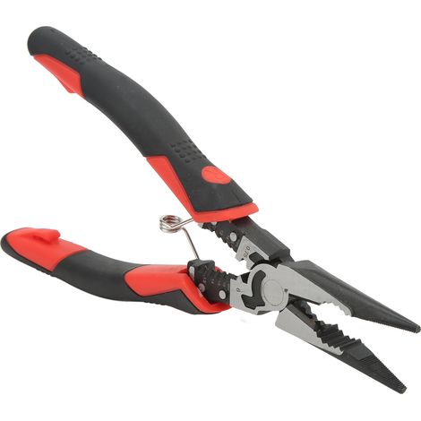 Pinces coupantes CRV à action composée pour métal, outils industriels robustes et ergonomiques (1/5)