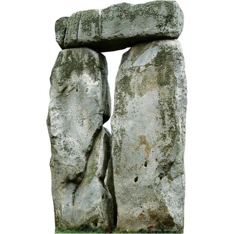 Figurine en carton Henge (Stonehenge) Monumen Mégalitique - H160 cm (1/4)