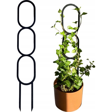 Soporte para plantas trepadoras. Soporte para flores trepadoras. Escalera para pérgola de 40 cm de largo. (1/5)