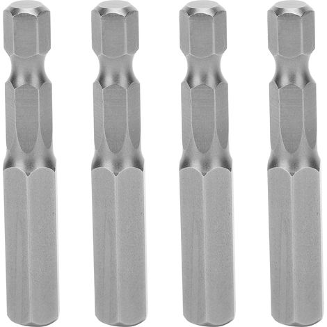 Set mit 10 magnetischen, gehärteten Sechskant-Steckbits für elektrische Schraubendreher aus S2-Legierungsstahl, 8 mm und 50 mm (1/5)