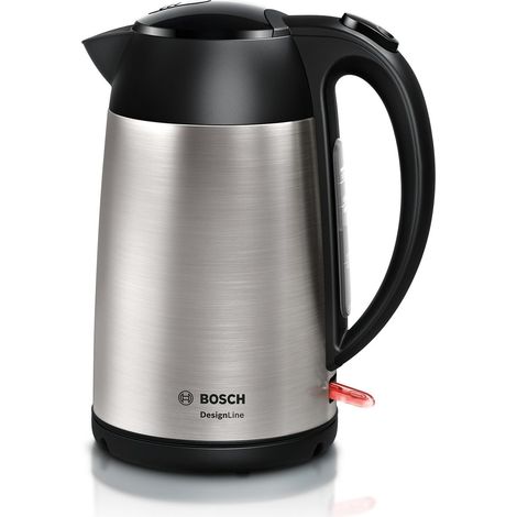 Bosch TWK3P420 DesignLine Bollitore, 2400 W, 1.7 L, Acciaio Inox (1/5)