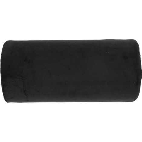 Coussin demi-lune noir pour chevilles, genoux, nuque et lombaires, coussin de soutien pour personnes âgées, coussin de surélévation des jambes en mousse à mémoire de forme pour la maison (1/5)