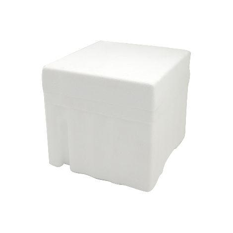CUBETTIERA POLISTIROLO PER PROVA CEMENTO- cm 15 x 15- FF- pezzi 1