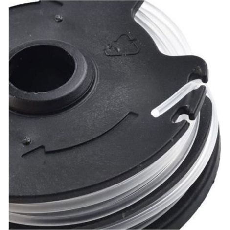 Bobine De Fil - Pour Debroussailleuse - Forme Ovale Aerodynamique - Nylon Renforce - Lot De 3 (1/4)